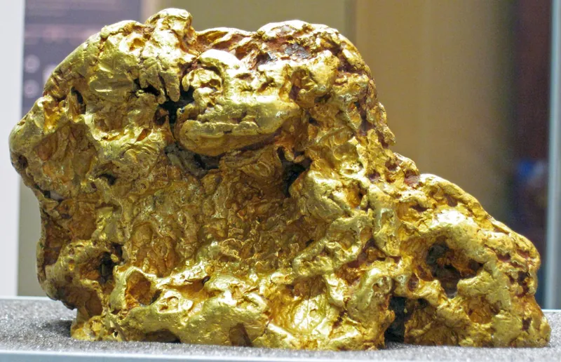 Pepita de oro nativo